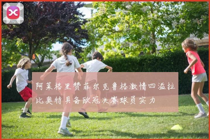 阿莱格里赞菲尔克鲁格激情四溢拉比奥特具备欧冠决赛球员实力